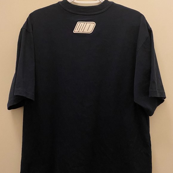 >>> We11done/welldone repeated logo print T-shirt - Picture 2 of 2